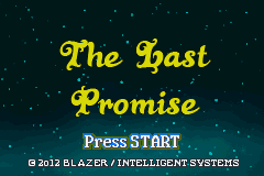 The Last Promise  - Chaos Mode (demo) Title Screen
